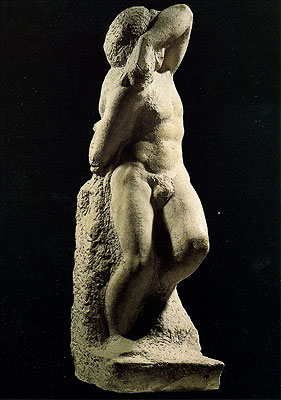 Cartolina. Firenze - Galleria dell'Accademia. Prigioni Cartolina. Firenze - Galleria dell'Accademia. Prigioni