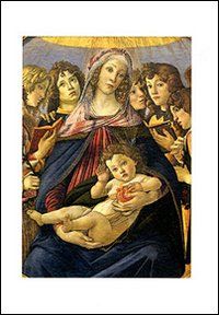 Cartolina. Madonna della Melagrana Cartolina. Madonna della Melagrana