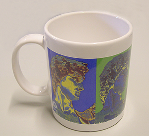 Tazza/mug con disegno DAVID A COLORI dedicata al Cinquecentenario del David Tazza/mug con disegno DAVID A COLORI dedicata al Cinquecentenario del David
