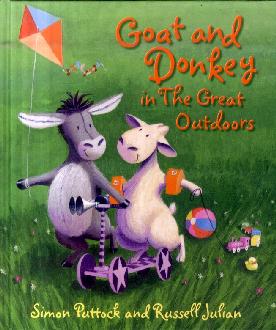 Goat and Donkey in the Great Outdoors Goat and Donkey in the Great Outdoors