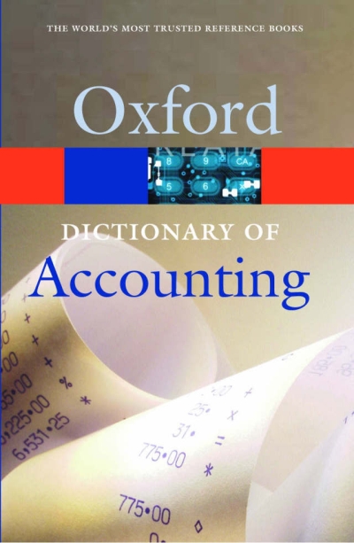 A Dictionary of Accounting A Dictionary of Accounting