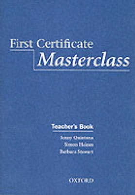 First Certificate Masterclass First Certificate Masterclass