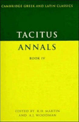 Tacitus: Annals Book IV Tacitus: Annals Book IV