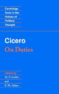 Cicero: On Duties Cicero: On Duties
