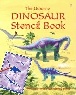 Dinosaur Stencil Book Dinosaur Stencil Book