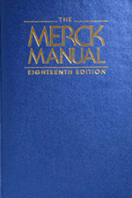 The Merck Manual of Diagnosis and Therapy The Merck Manual of Diagnosis and Therapy