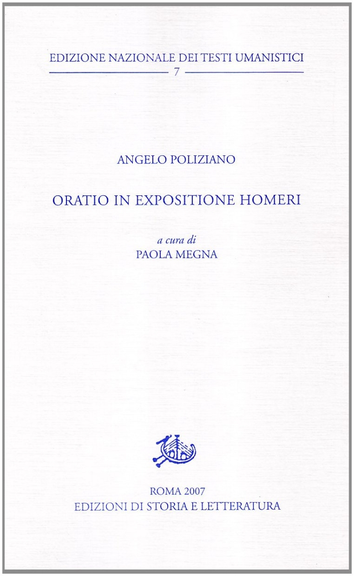 Oratio in expositione Homeri Oratio in expositione Homeri