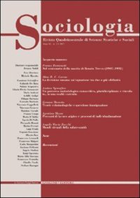 Sociologia. Rivista quadrimestrale di scienze storiche e sociali (2007). Vol. 2