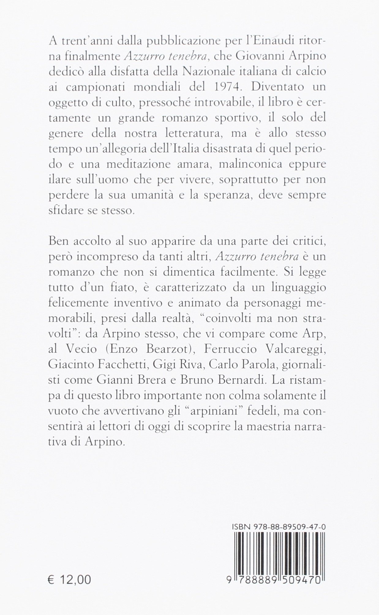 Azzurro tenebra Azzurro tenebra