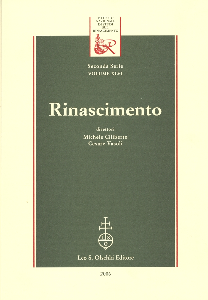 Rinascimento. XLVI Rinascimento. XLVI