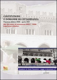 Costituzione e domanda di cittadinanza Costituzione e domanda di cittadinanza
