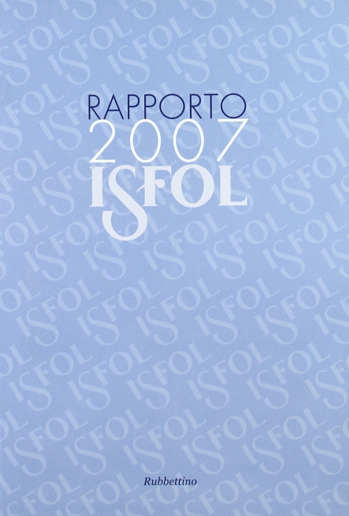 Rapporto Isfol 2007 Rapporto Isfol 2007