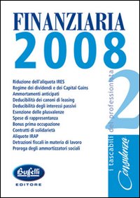 Finanziaria 2008 Finanziaria 2008