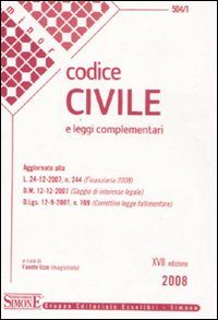 Codice civile. Leggi complementari Codice civile. Leggi complementari