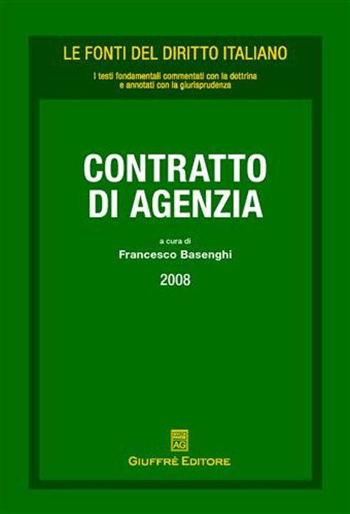 Contratto di agenzia Contratto di agenzia