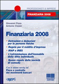 Finanziaria 2008 Finanziaria 2008