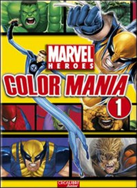Color mania. Marvel Heroes. Ediz. illustrata. Vol. 1 Color mania. Marvel Heroes. Ediz. illustrata. Vol. 1