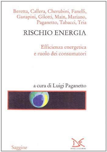 Rischio energia. Efficienza energetica e ruolo dei consumatori