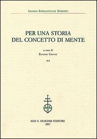 Per una storia del concetto di mente. Vol. 2 Per una storia del concetto di mente. Vol. 2