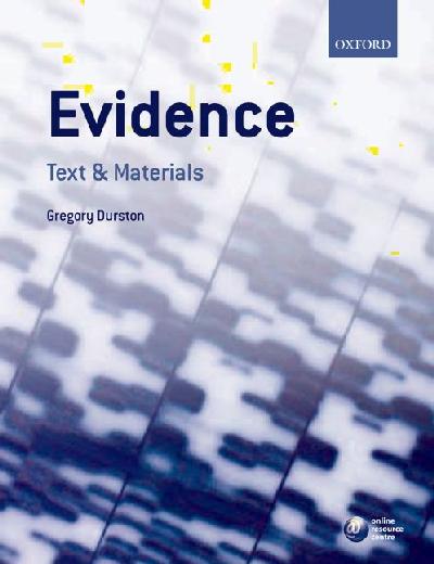 Evidence Evidence