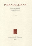 Pirandelliana. Rivista internazionale di studi e documenti. 1. 2007 Pirandelliana. Rivista internazionale di studi e documenti. 1. 2007