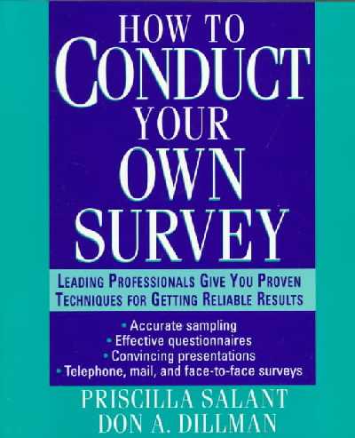 Conducting Surveys Conducting Surveys