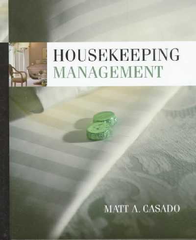 Housekeeping Management Housekeeping Management