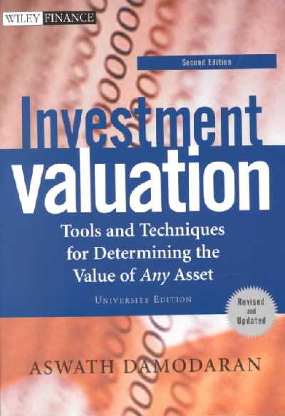 Investment Valuation Investment Valuation