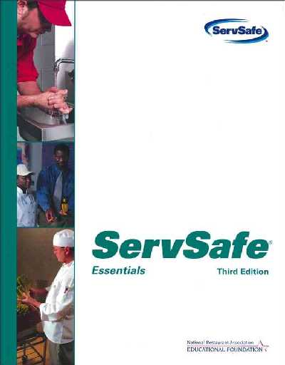 ServSafe Essentials ServSafe Essentials