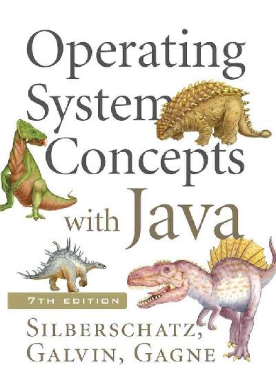 Operating System Concepts with Java Operating System Concepts with Java