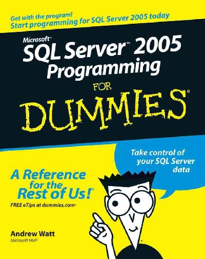 Microsoft SQL Server 2005 Programming for Dummies Microsoft SQL Server 2005 Programming for Dummies