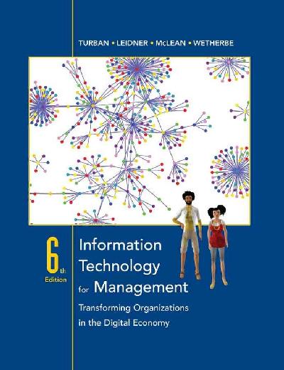 Information Technology for Management Information Technology for Management
