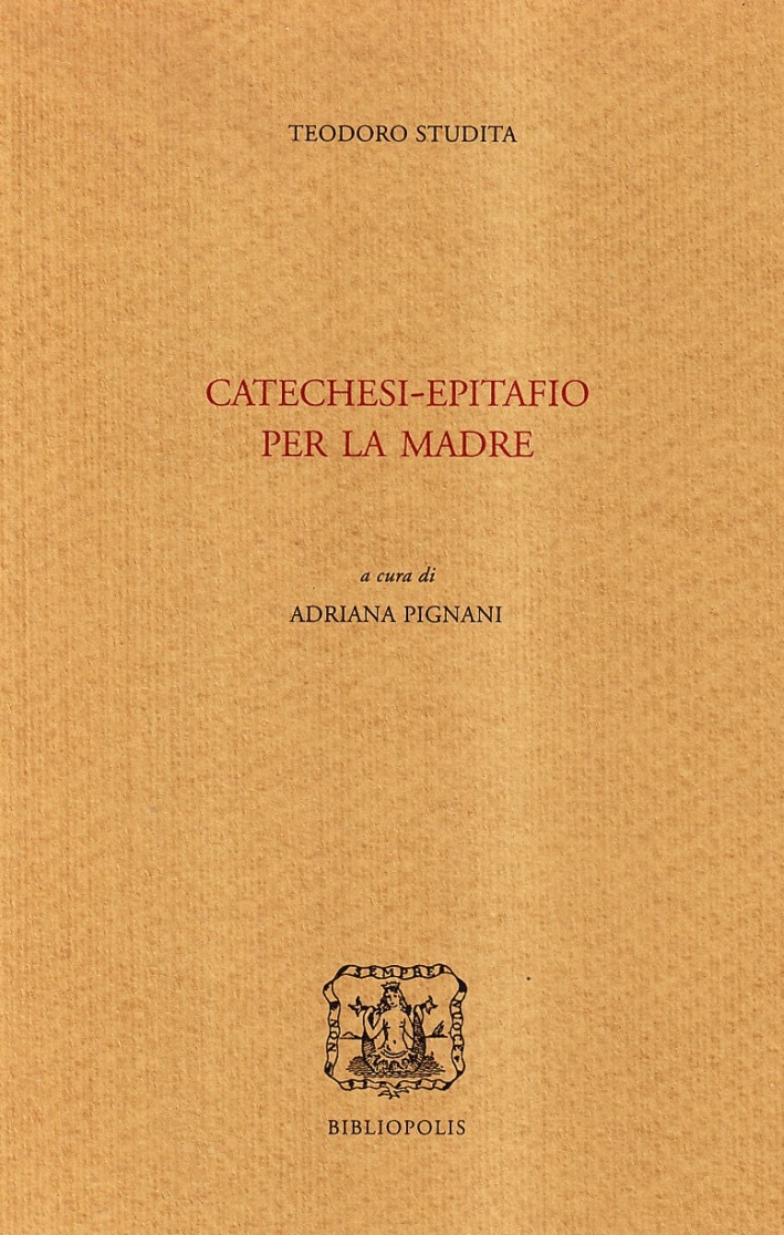 Catechesi-Epitafio per la madre Catechesi-Epitafio per la madre