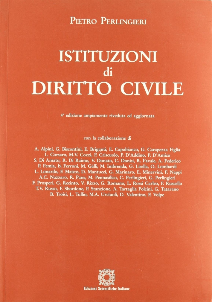 Istituzioni di diritto civile Istituzioni di diritto civile