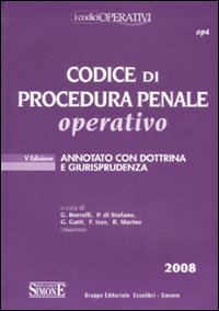 Codice di procedura penale operativo Codice di procedura penale operativo
