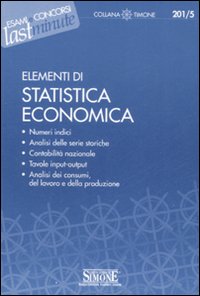Elementi di statistica economica Elementi di statistica economica