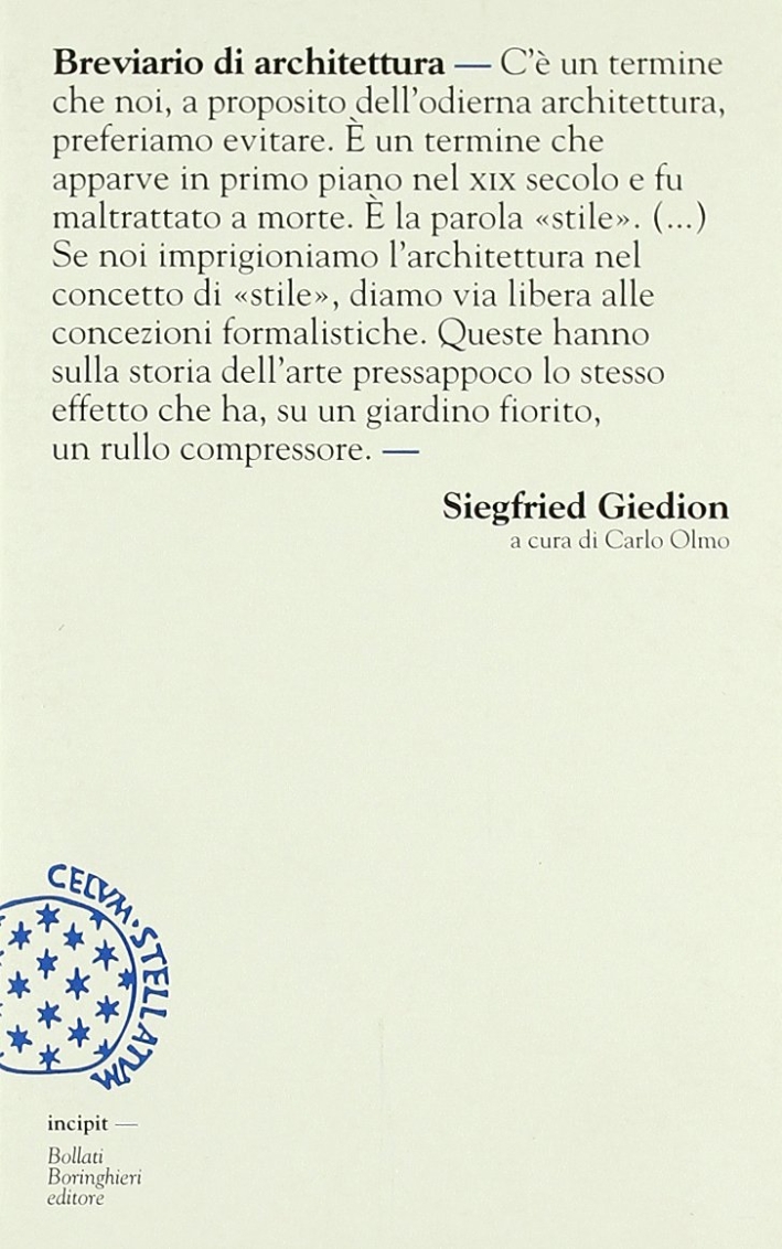 Breviario di architettura. Ediz. illustrata Breviario di architettura. Ediz. illustrata
