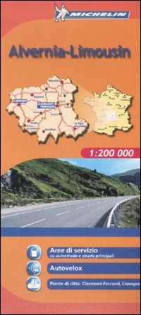 Alvernia-Limousin 1:200.000 Alvernia-Limousin 1:200.000