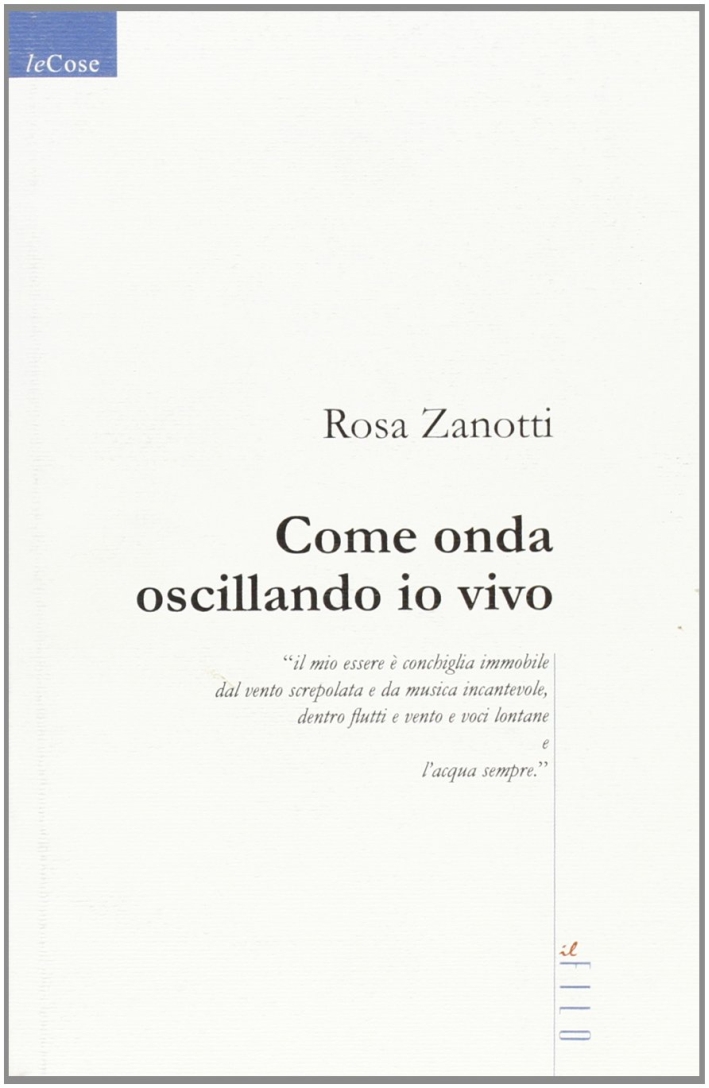 Come onda oscillando io vivo Come onda oscillando io vivo