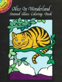 Alice in Wonderland Stained Glass C