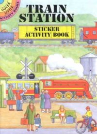 Train Station Sticker Book