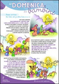Domenica dei bambini ambrosiano. Anno C. Quaresima Domenica dei bambini ambrosiano. Anno C. Quaresima