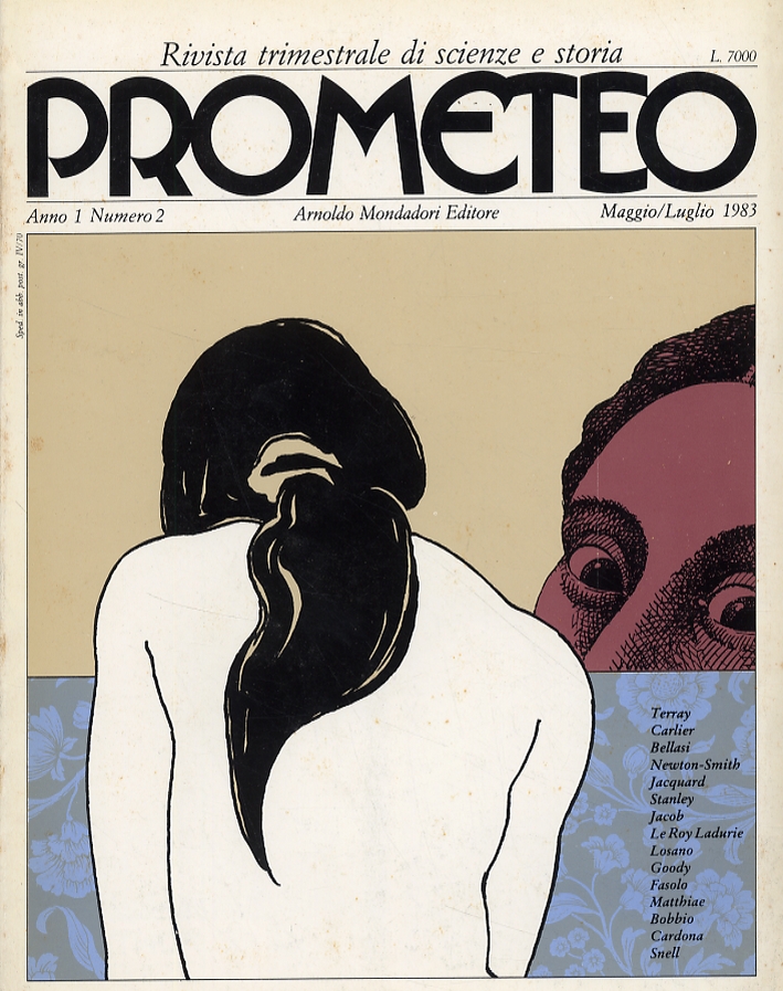 Prometeo. Anno 1. Numero 2. Maggio-luglio 1983 Prometeo. Anno 1. Numero 2. Maggio-luglio 1983