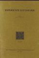 Esperienze Letterarie. 0029. 3. 2004