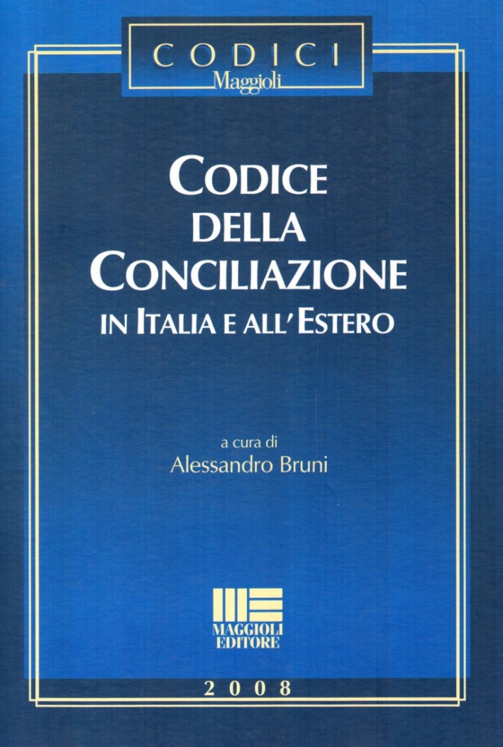 Codice della conciliazione Codice della conciliazione
