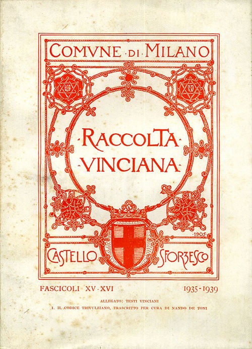 Raccolta Vinciana (1935-1939) voll. 15-16 Raccolta Vinciana (1935-1939) voll. 15-16