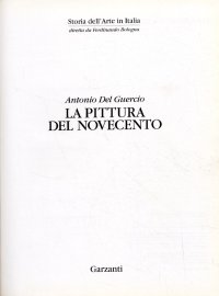 La pittura del Novecento