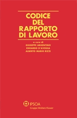Codice del rapporto di lavoro Codice del rapporto di lavoro