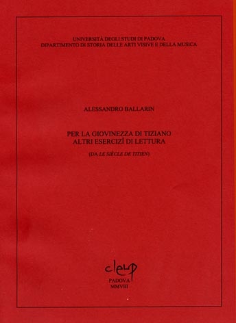 Per la Giovinezza di Tiziano. Altri Esercizi di Lettura. Per la Giovinezza di Tiziano. Altri Esercizi di Lettura.