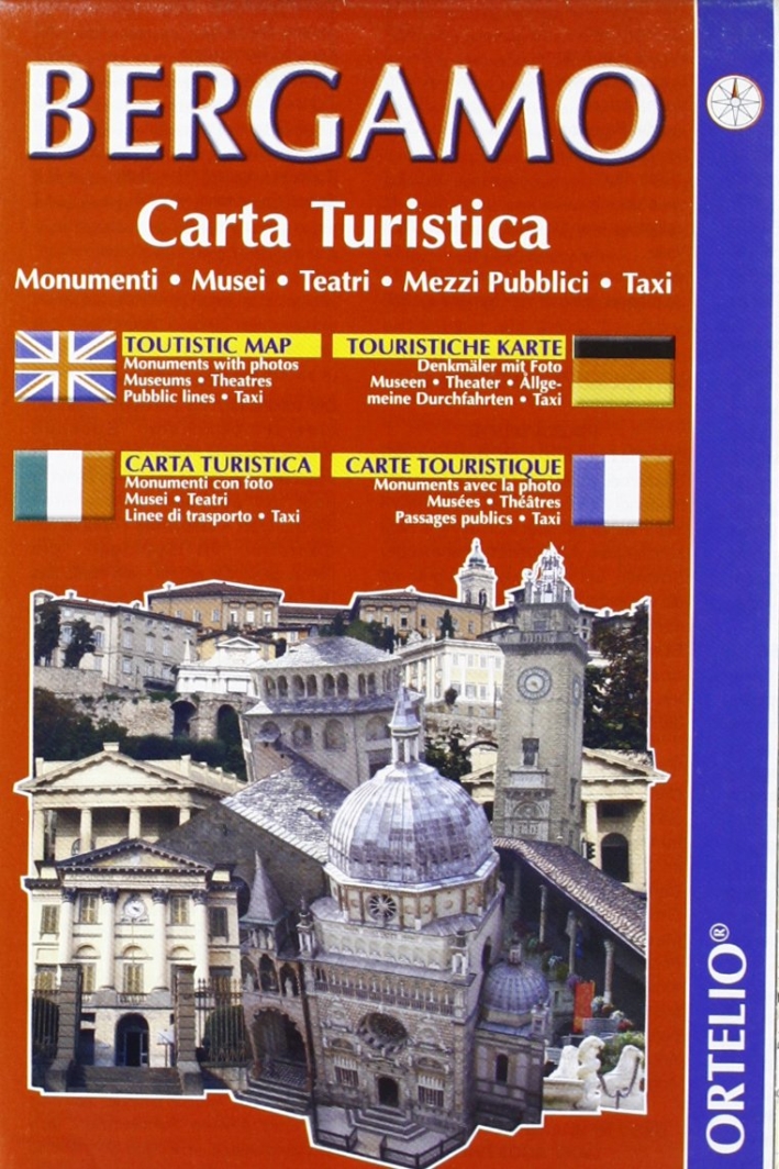 Bergamo. Carta turistica Bergamo. Carta turistica